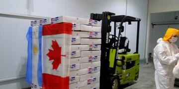 Se concretó el primer envío de pollo congelado a Canadá\u002E