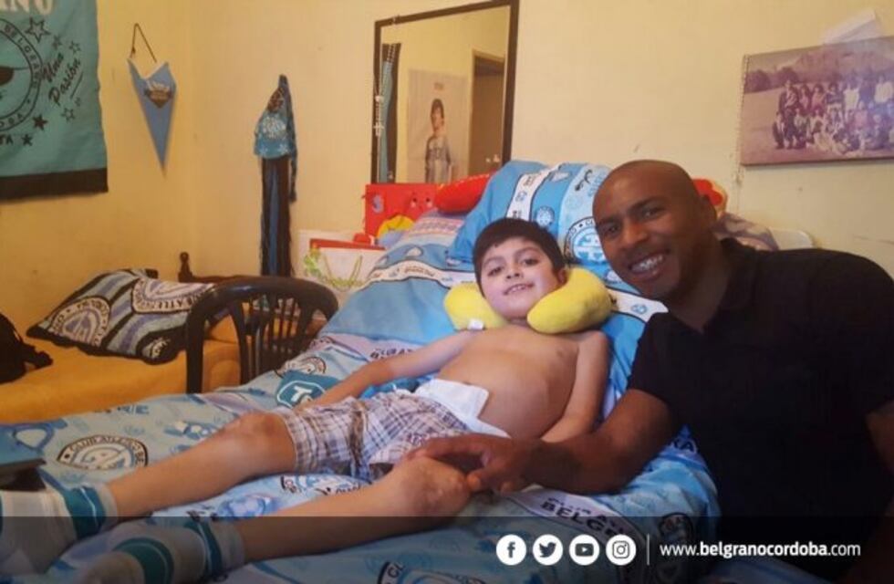 El enorme gesto de un jugador de Belgrano con un "Piratita"en el día de su cumple