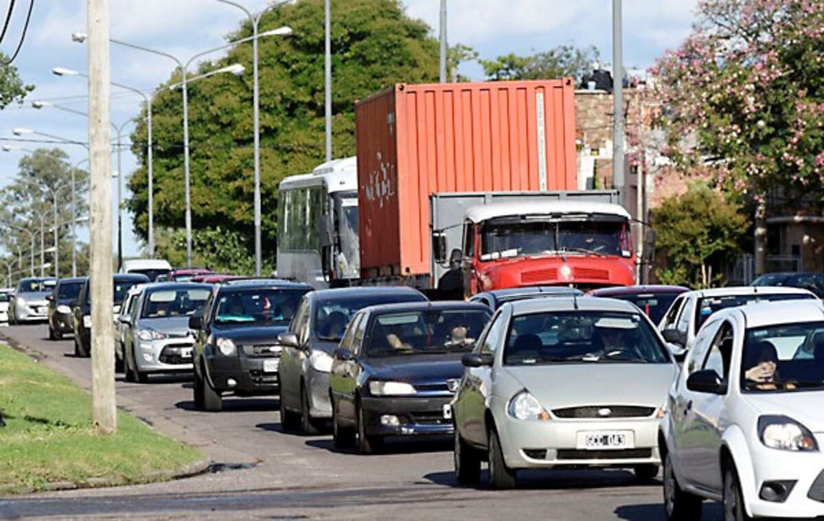 El accidente se produjo en Sorrento y Circunvalación\u002E