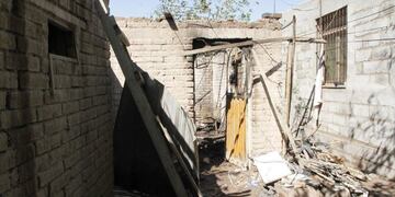 Así quedó la casa del jubilado\u002E