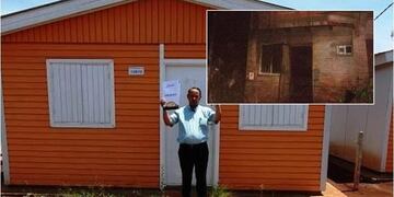 Entrega de vivienda en Posadas\u002E