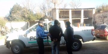 Jonatan Bustos detenido luego del ataque de furia\u002E