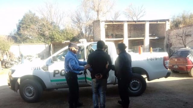 Jonatan Bustos detenido luego del ataque de furia\u002E