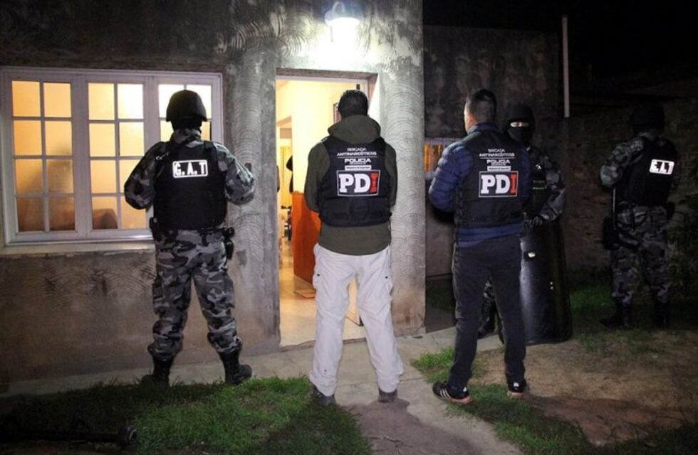 Secuestro de droga y 19 detenidos en una veintena de allanamientos en Rafaela