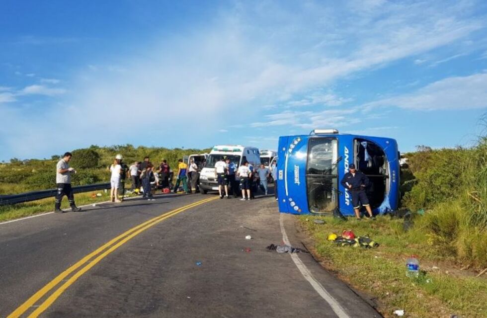 Murió el pasajero que había perdido el brazo en el vuelco de Andesmar