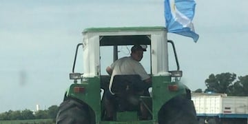 El tractorazo contra las retenciones