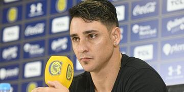 Fernando Zampedri en conferencia de prensa\u002E (CARC)