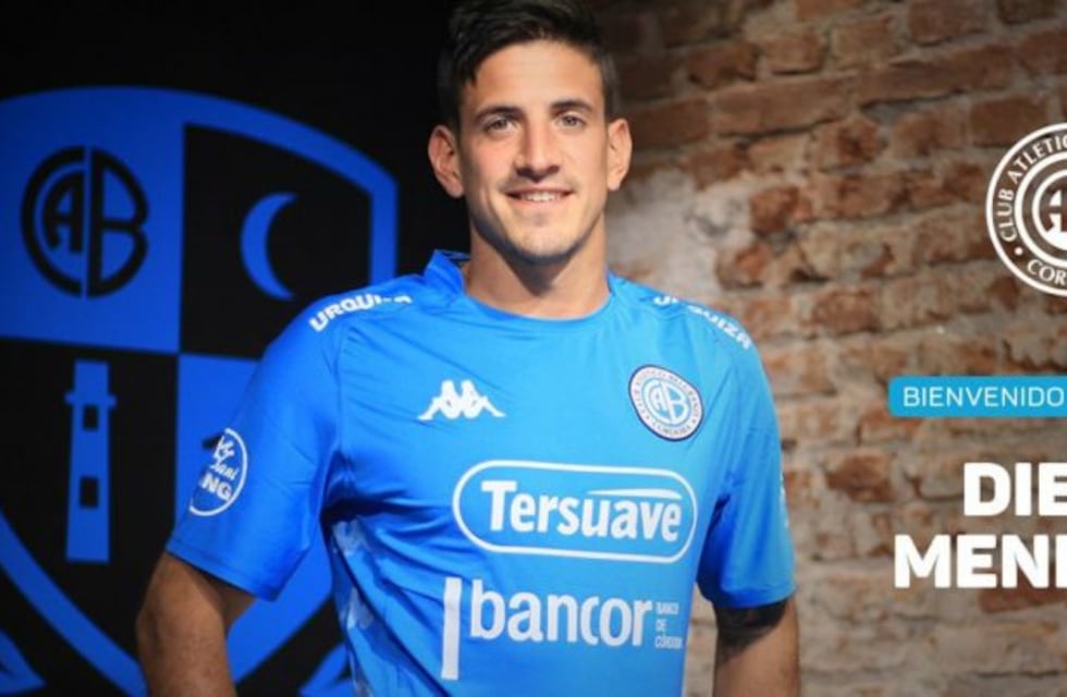 Diego Mendoza, el delantero que se suma a Belgrano