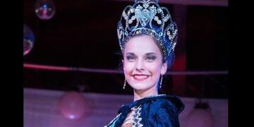 Evelina Kinderneche - modelo Entrerriana \nCrédito: Facebook