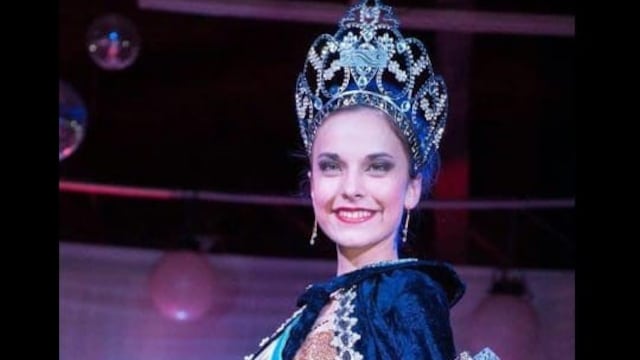 Evelina Kinderneche - modelo Entrerriana \nCrédito: Facebook