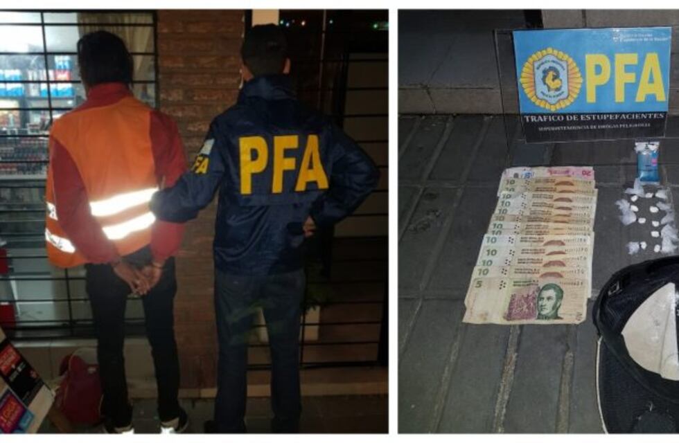 Un trapito fue detenido en Pichincha por vender droga