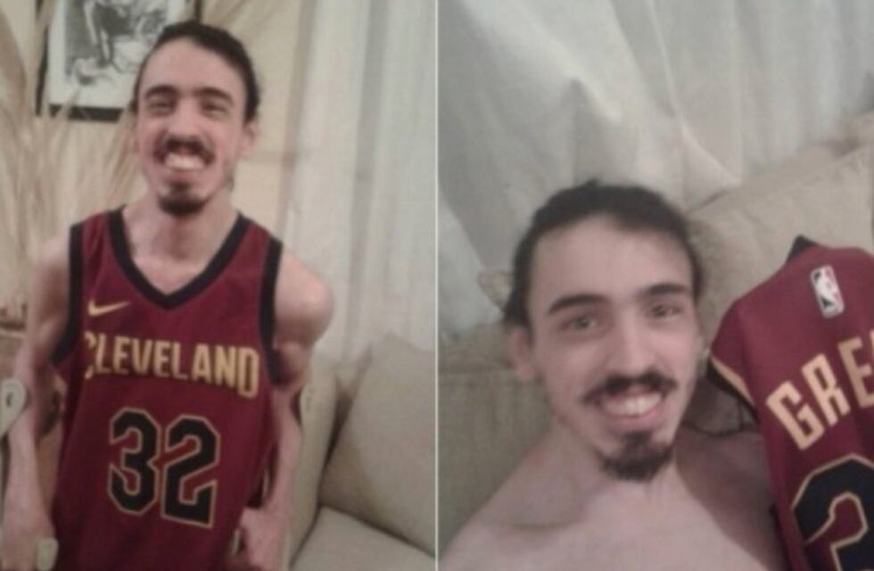 Mendocino, fanático de la NBA, recibió un regalo increíble