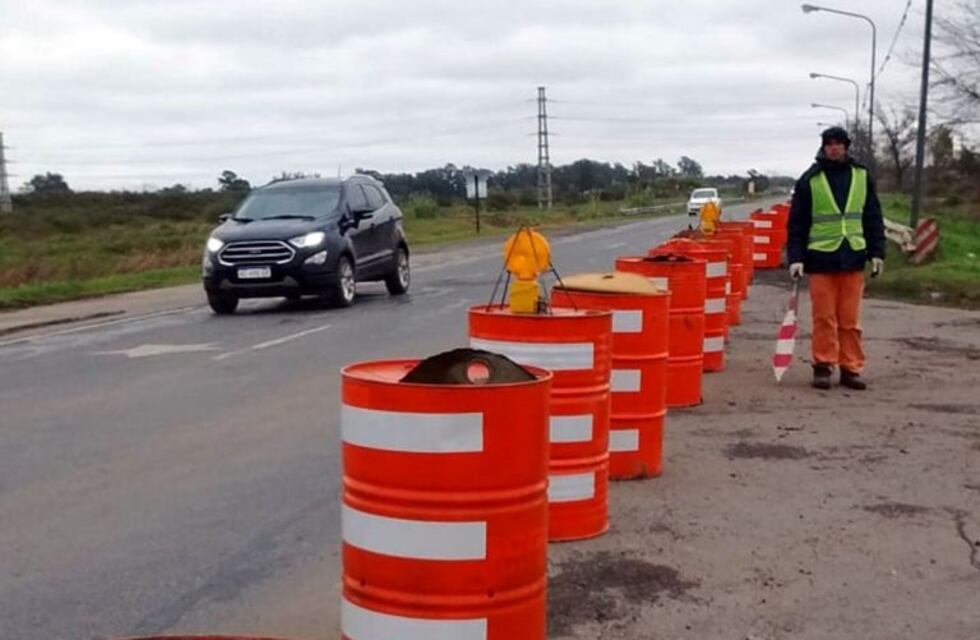 Por obras se cerró el acceso a la ruta 34 por calle Salvat
