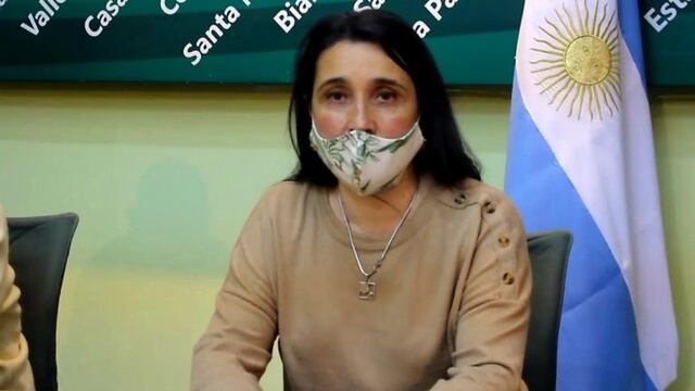 Dra. Sonia Nieva, Directora del Hospital Domingo Funes y del COE Punilla. (Foto: captura video).