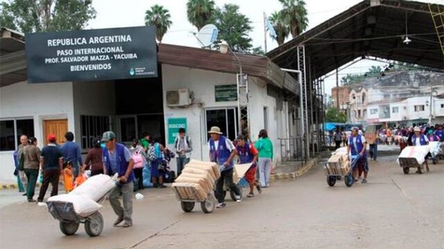 Paso internacional Salvador Mazza - Yacuiba