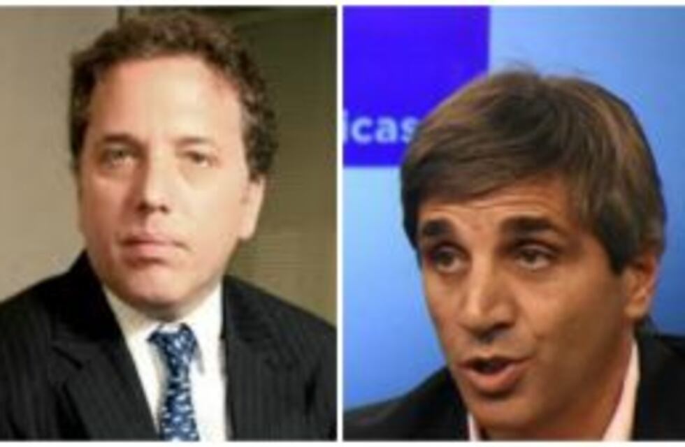 Nicolás Dujovne y Luis Caputo asumirán como ministros la próxima semana