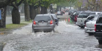 La lluvia trajo frescura a la ciudad, pero no por mucho tiempo.
