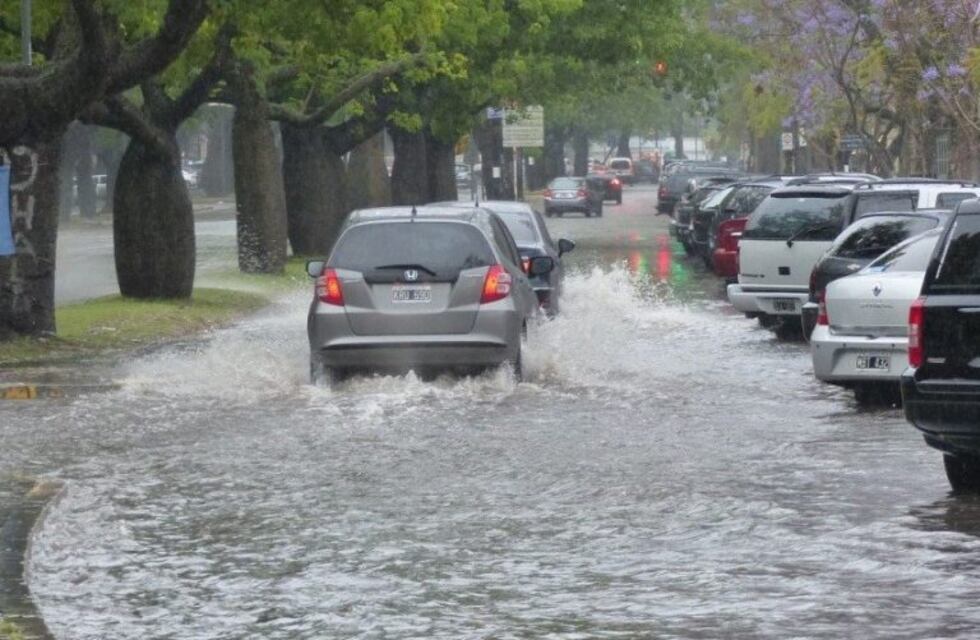 Calles anegadas, árboles caídos y cortes de luz tras el intenso temporal en Rosario