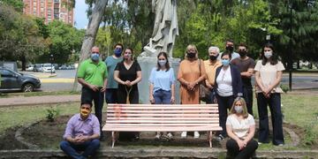 En el Día Mundial de la Lucha contra el Cáncer de Mama, inauguraron el primer jardín terapéutico de La Plata (Municipalidad de La Plata)