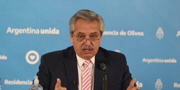 Alberto Fernández (Foto: Clarín)