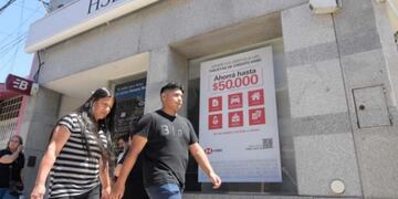 HSBC en San Luis\u002E Foto: El Diario de la República