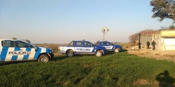 Allanamiento zona rural de Freyre