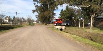 Operario de un silo se salvó de milagro (El Roldanense)