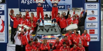 Loeb, victorioso en 2011, en el Rally de Argentina\u002E