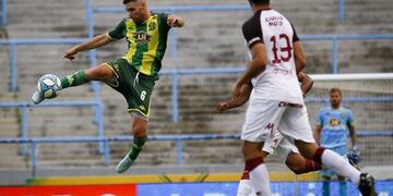 Aldosivi arrancó el 2020 con una gran victoria como local ante Lanús (Foto: Club Atl\u002E Aldosivi @clubaldosivi)