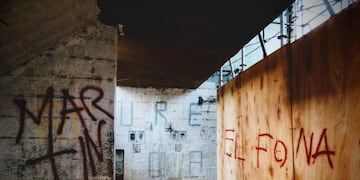 Pésimo estado edilicio de barrio Cotar