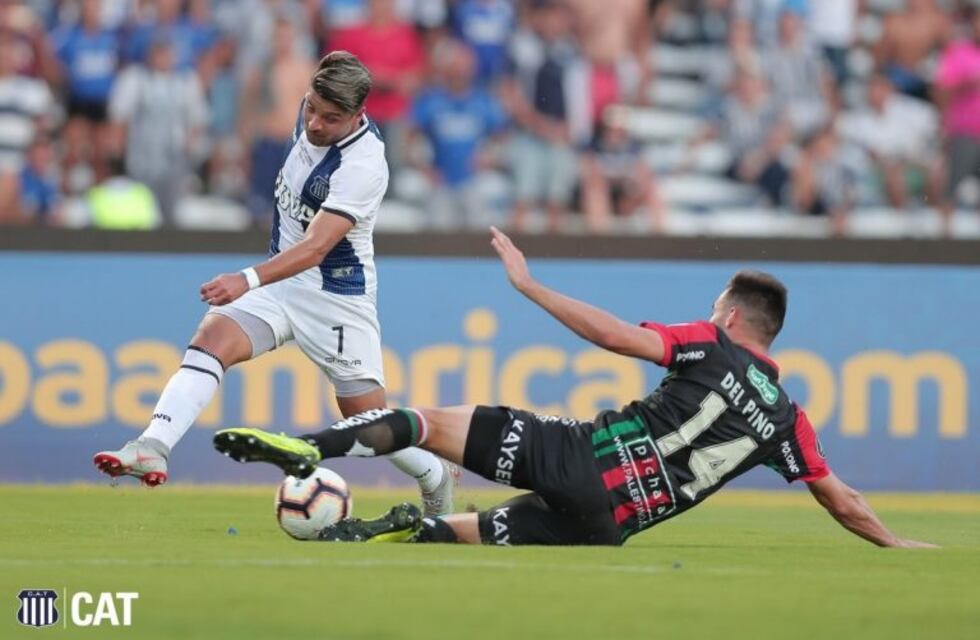 ¡Se salvó Talleres! Entre Herrera y Komar evitaron el triunfo de Palestino