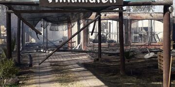 Incendio en El Cerrito