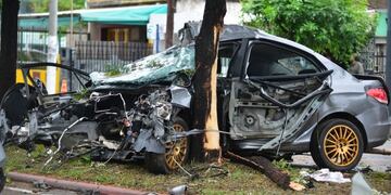 Choque en ruta 20 Córdoba (José Hernández)