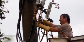 Energía de Misiones trabajando