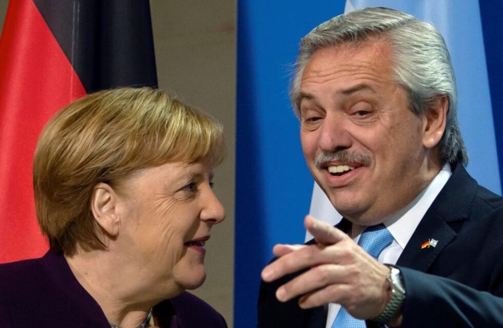 La pregunta de Angela Merkel a Alberto Fernández durante la cena en Berlín: "¿Qué es el peronismo?"
