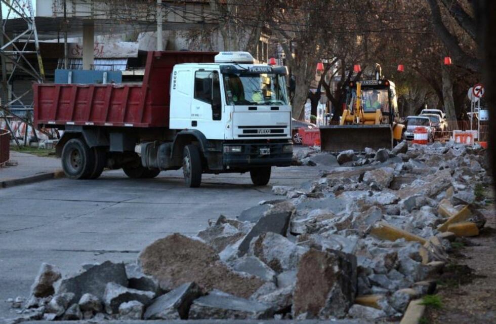 La calle Virgen del Carmen está intransitable