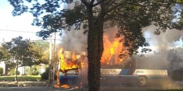 El incendio tomó gran parte de la unidad\u002E