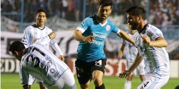 El volante de Belgrano no estará ante Racing\u002E