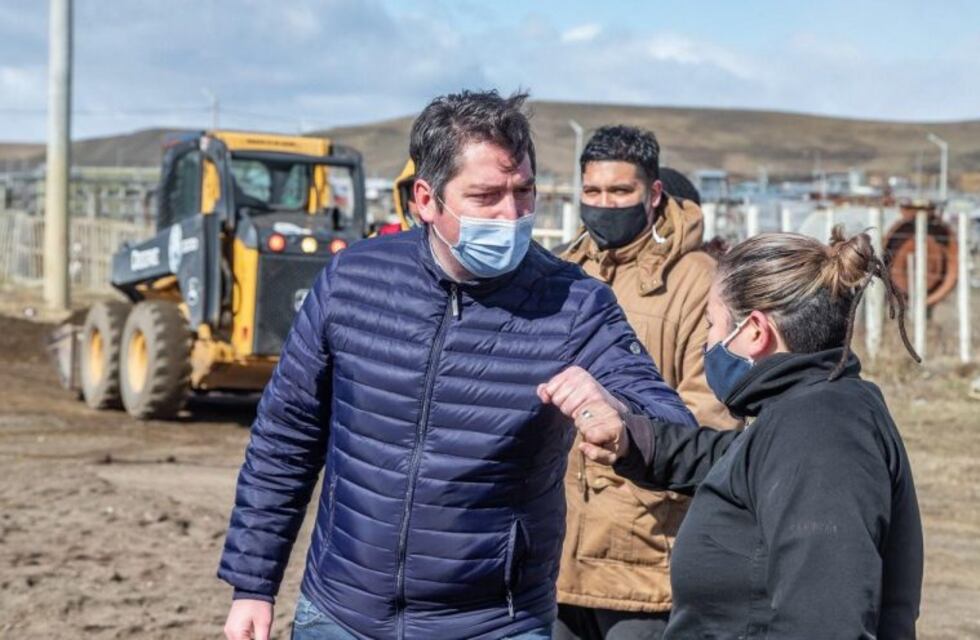 Río Grande: el Intendente supervisó las obras en Margen Sur