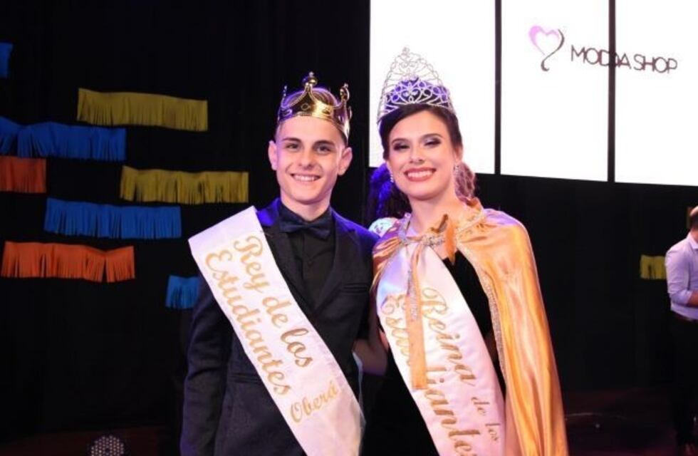 Los estudiantes obereños eligieron a sus reyes departamentales