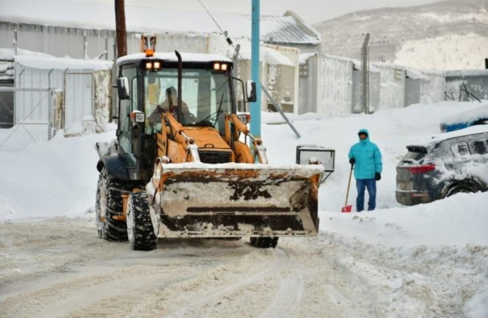 Ushuaia: ya se lleva a cabo el Operativo Invierno