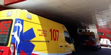 El hombre fue hospitalizado con traumatismos\u002E