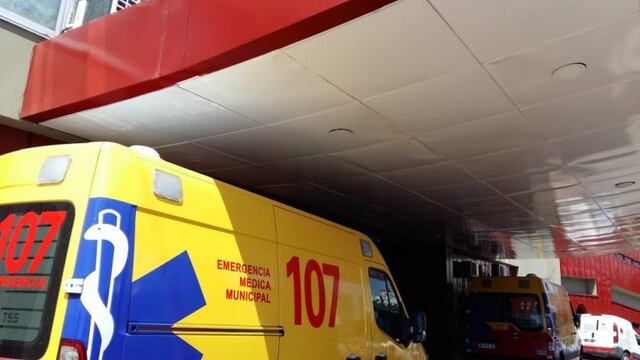 El hombre fue hospitalizado con traumatismos\u002E