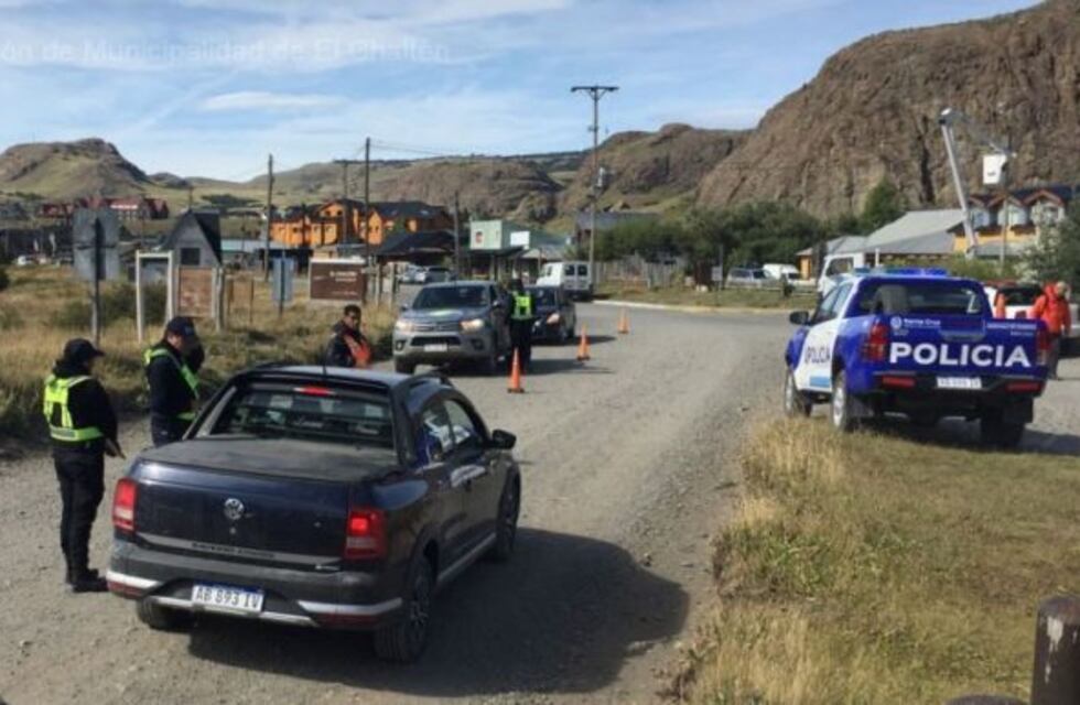 Realizaron control vehicular en los accesos a El Chaltén