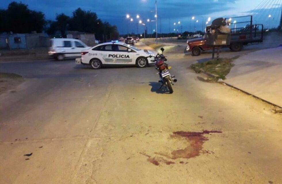 Una menor de San Luis está grave tras un accidente en moto