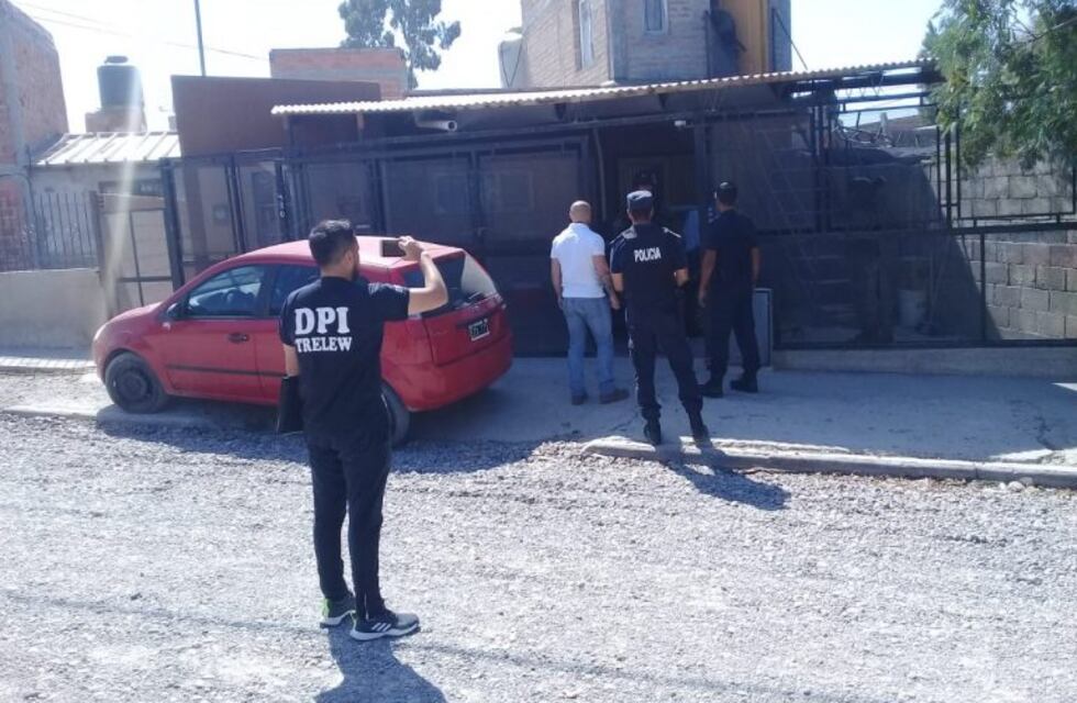 La Policía de Santa Cruz efectuó allanamientos en Trelew