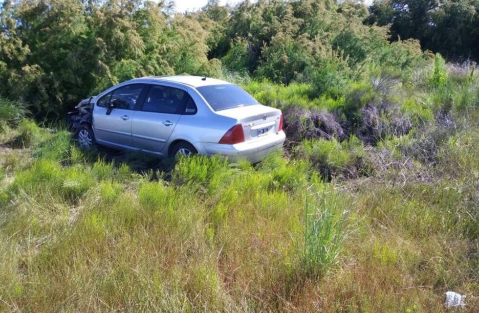Accidente de tránsito sin heridos a metros del acceso a Villa Arias