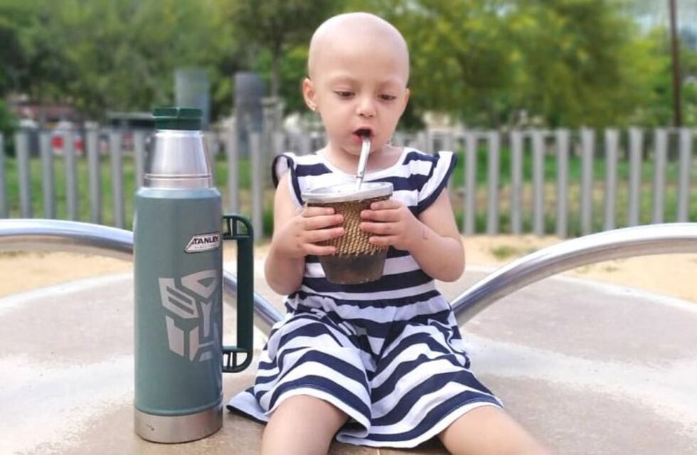 La pequeña Paloma superó el cáncer y ya no tiene signos del tumor