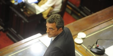 Sergio Massa, presidente de la Cámara de Diputados\u002E (Clarín)