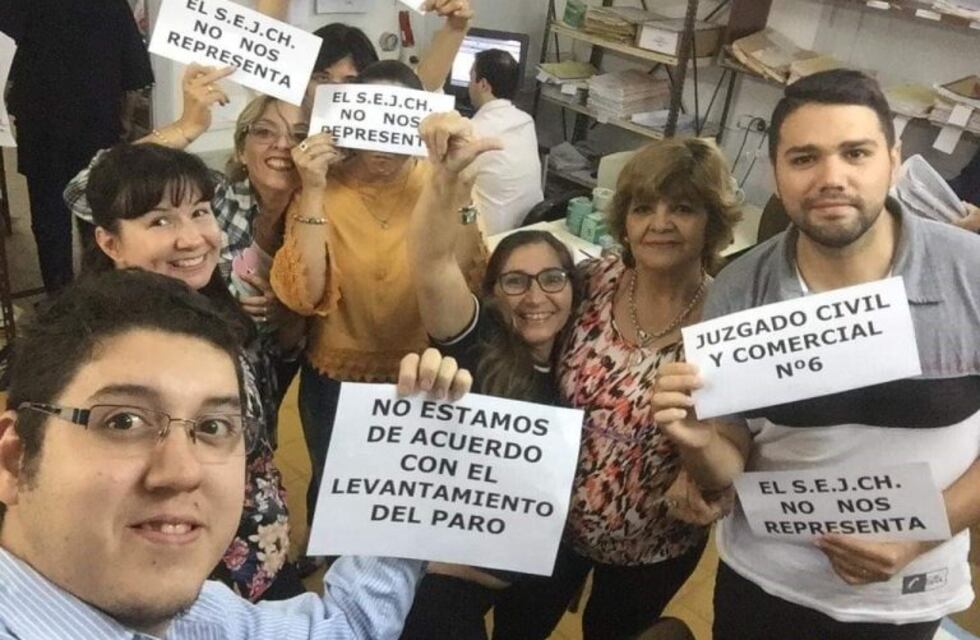 El conflicto salarial paraliza la actividad en tribunales